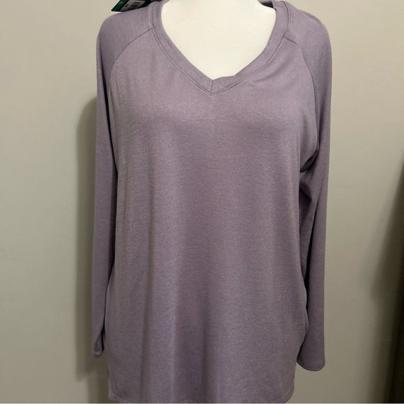 Banana Republic Purple Relaxed Long Sleeve Sweater , New With Tags - Picture 1 of 6
